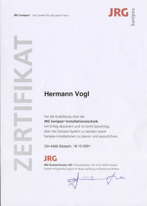 Zertifikate